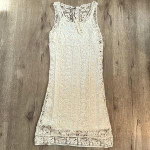 Anthropology Solitaire lace dress size small